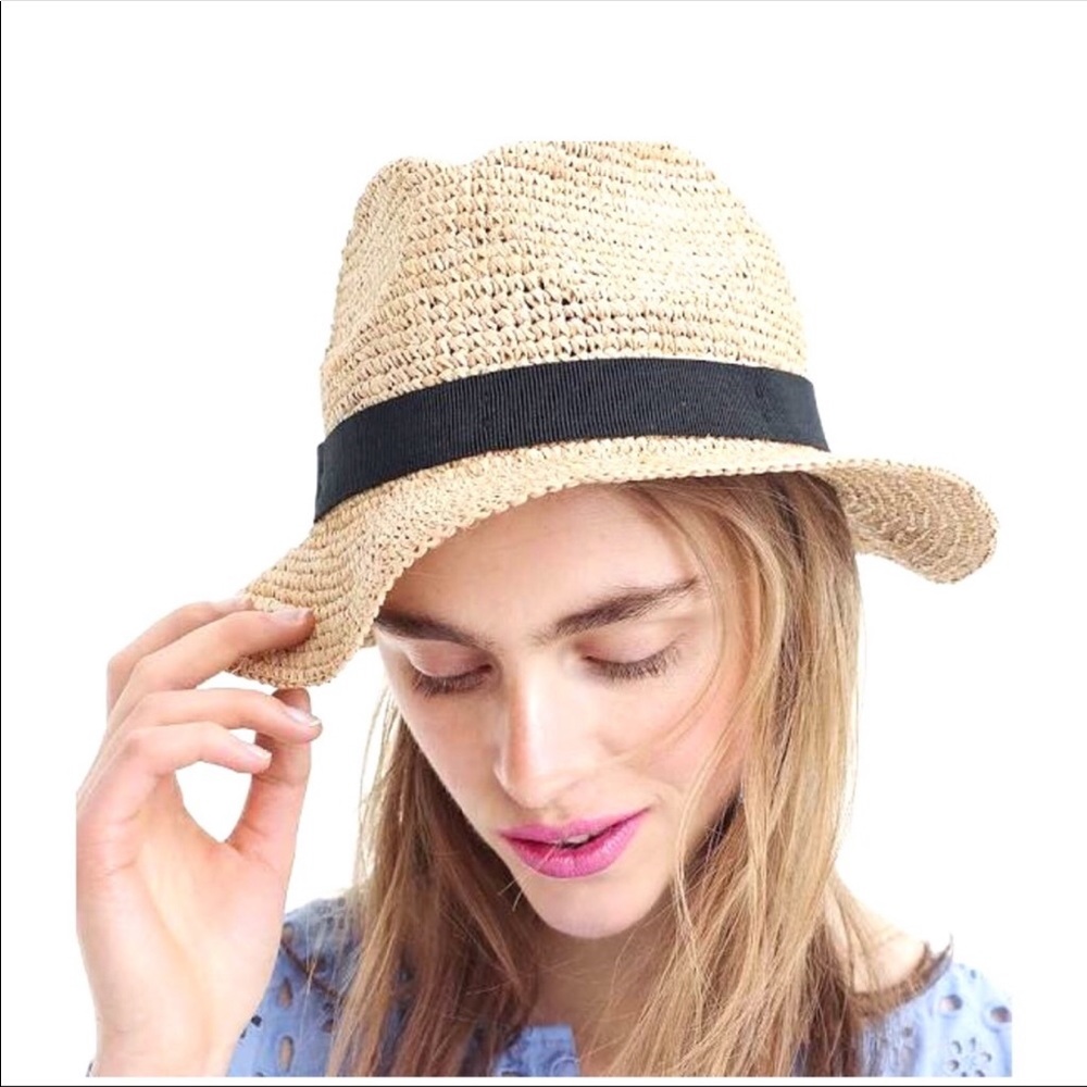 J Crew Packable Straw Hat